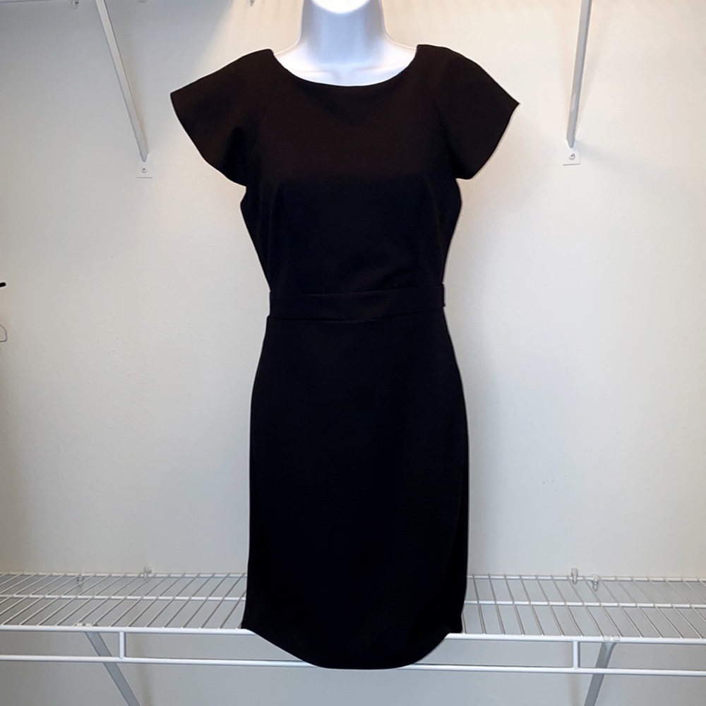 Aqua black midi dress (brand new with tag)